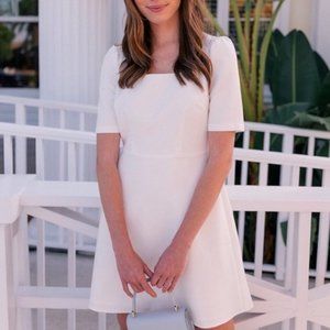 NWT Gal Meets Glam Kylie White Dress Size 2